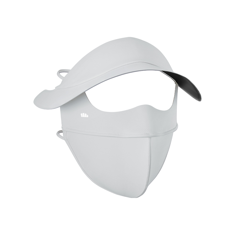 蕉下帽檐款全脸防晒面罩AL33324（单位：个） 蓝烟灰